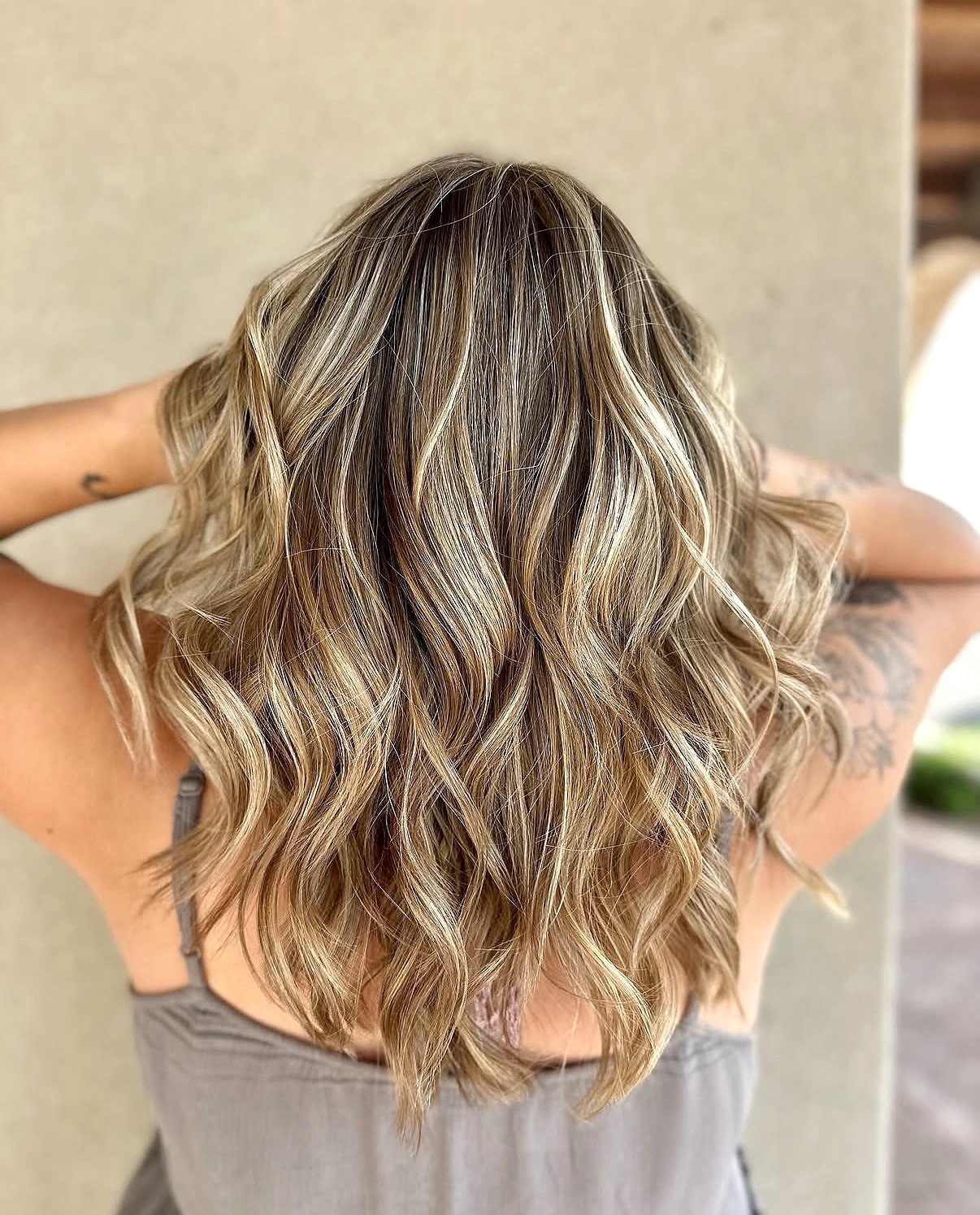 Balayage work