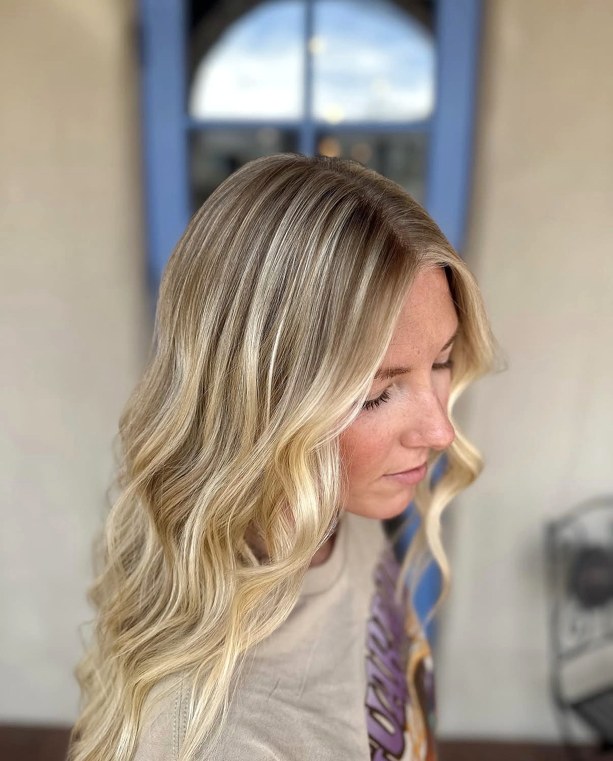 Balayage work